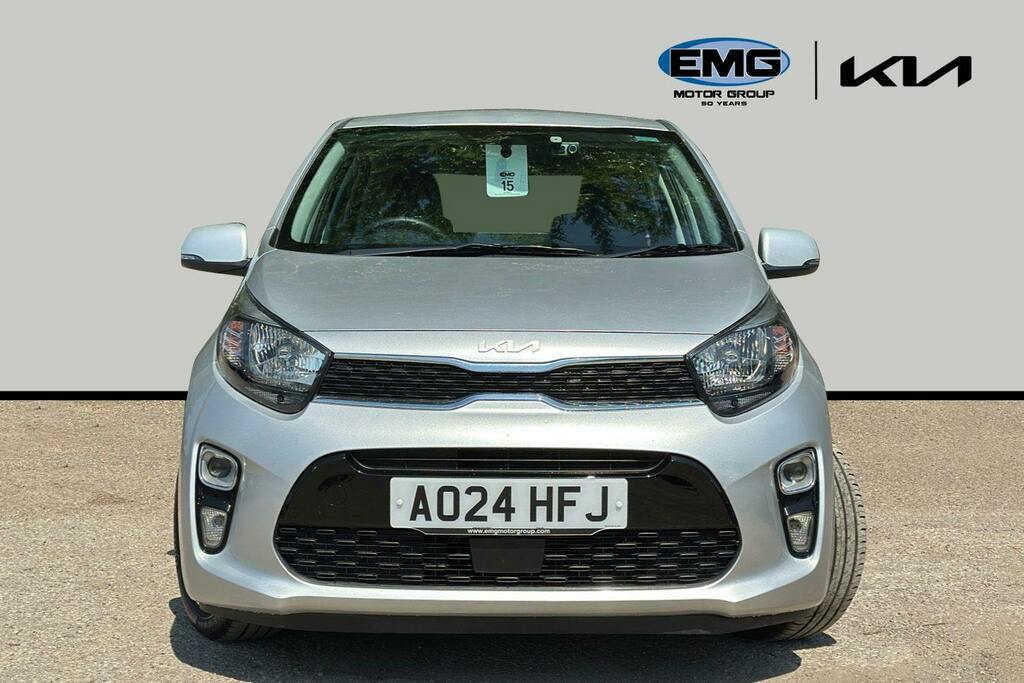 Kia Picanto 1.0 Dpi 3 Hatchback Amt Ss AO24HFJ Silver #2