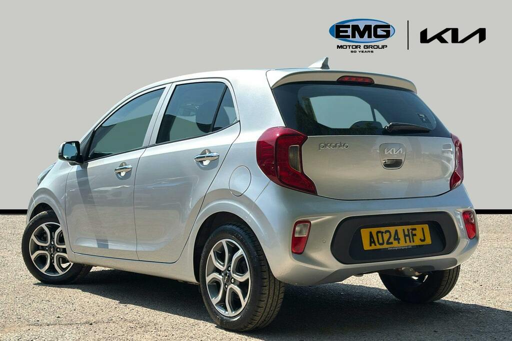 Kia Picanto 1.0 Dpi 3 Hatchback Amt Ss AO24HFJ Silver #4