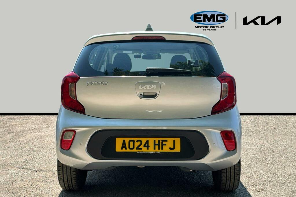 Kia Picanto 1.0 Dpi 3 Hatchback Amt Ss AO24HFJ Silver #5