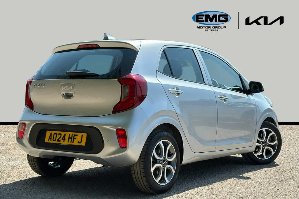Kia Picanto 1.0 Dpi 3 Hatchback Amt Ss AO24HFJ Silver #6