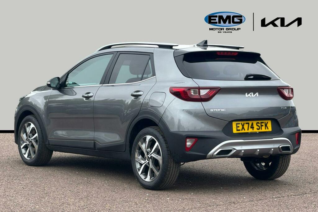Kia Stonic 1.0 T Gdi Mhev Gt Line S Suv Hybrid Dct EX74SFK Grey #4