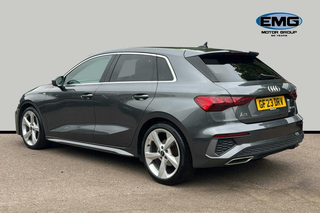Audi A3 1.5 Tfsi 35 S Line Sportback S Tronic GF23DRV Grey #4