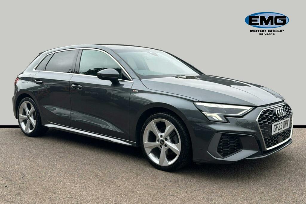 Audi A3 1.5 Tfsi 35 S Line Sportback S Tronic Grey