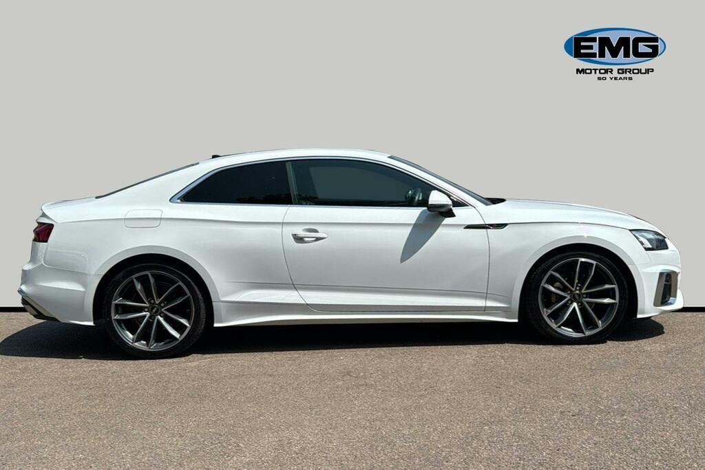 Audi A5 2.0 Tfsi 40 S Line Coupe S Tronic Ss LT72NDN White #3