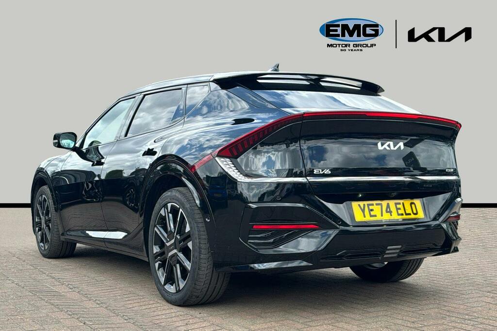 Kia EV6 84Kwh Gt Line S Hatchback Awd YE74ELO Black #4