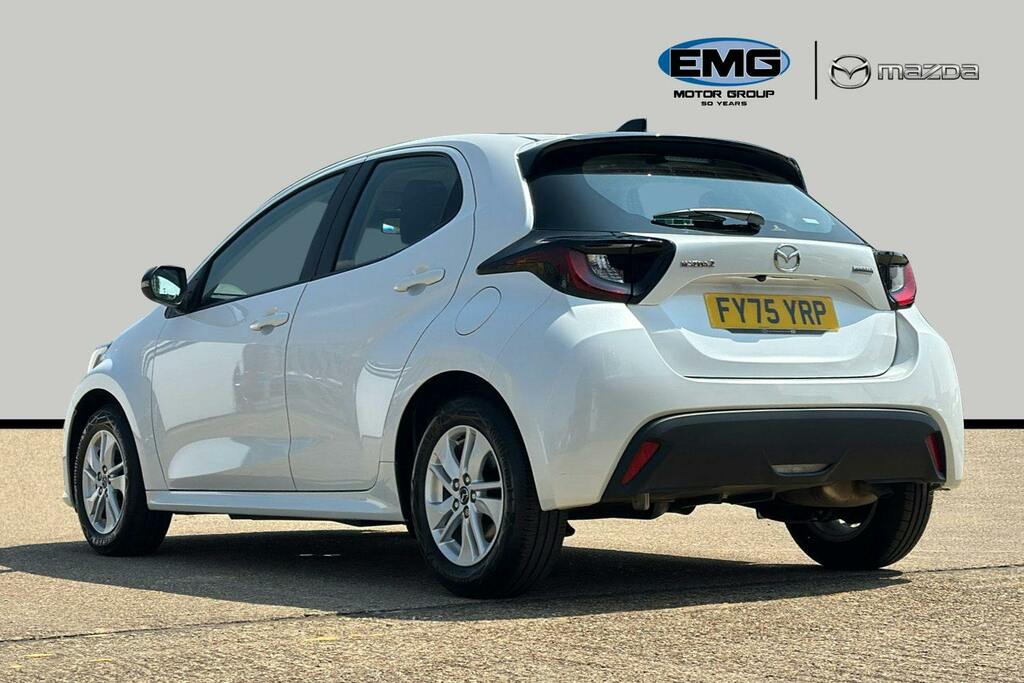 Mazda 2 1.5H Centre Line Hatchback Hybrid Cvt FY75YRP White #4