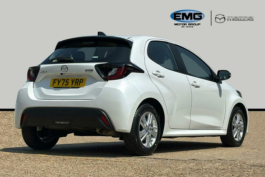 Mazda 2 1.5H Centre Line Hatchback Hybrid Cvt FY75YRP White #6