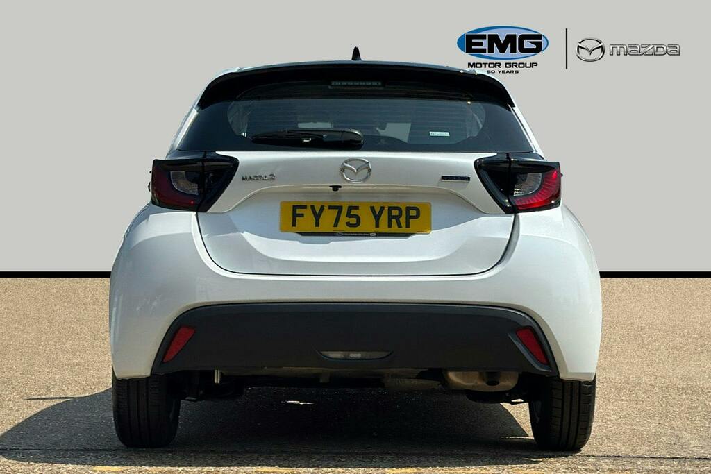 Mazda 2 1.5H Centre Line Hatchback Hybrid Cvt FY75YRP White #5