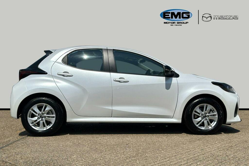 Mazda 2 1.5H Centre Line Hatchback Hybrid Cvt FY75YRP White #3