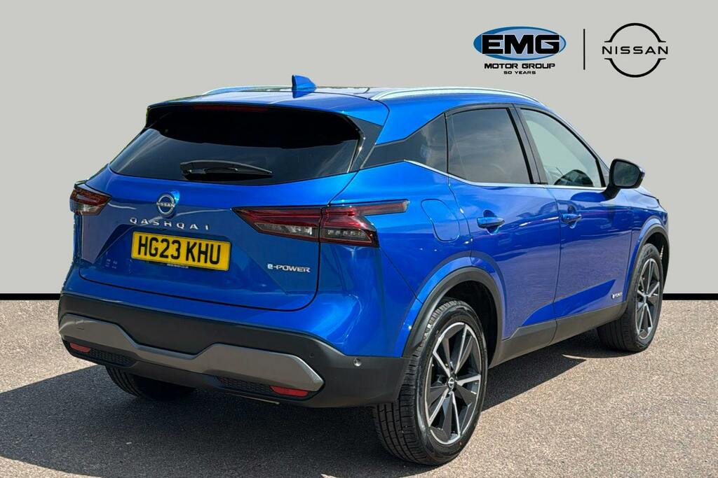 Nissan Qashqai 1.5 H E Power Tekna Suv Hybrid S HG23KHU Blue #6
