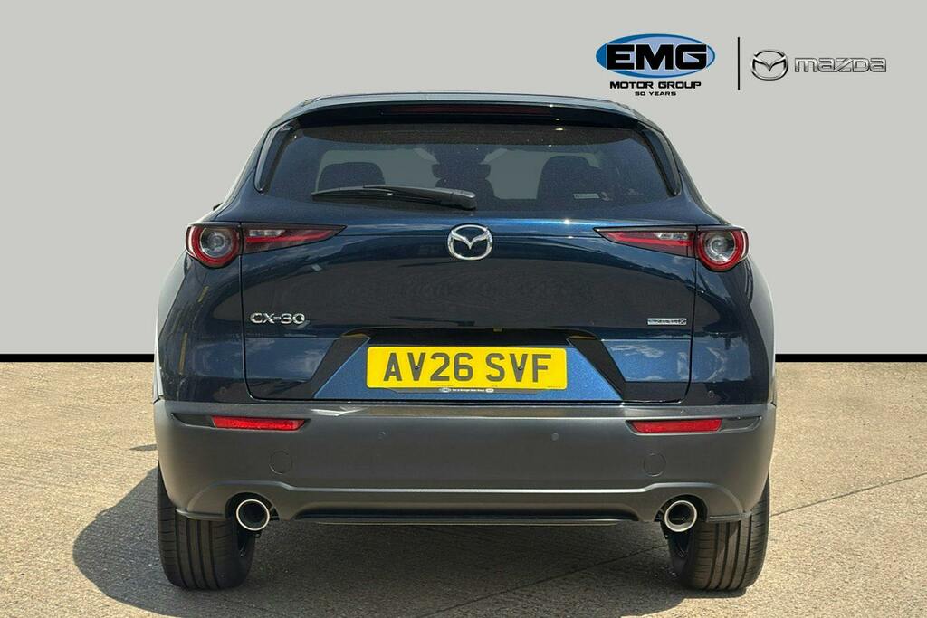 Mazda CX-30 2.0 E Skyactiv X Mhev Exclusive Line Suv Petro Blue #5