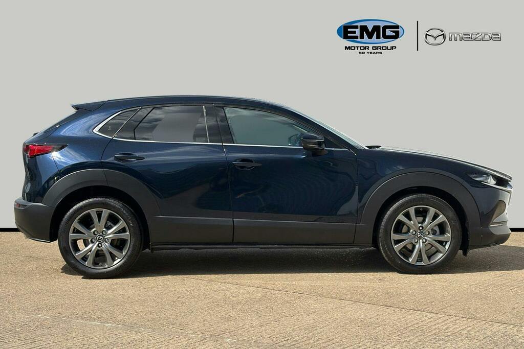 Mazda CX-30 2.0 E Skyactiv X Mhev Exclusive Line Suv Petro Blue #3