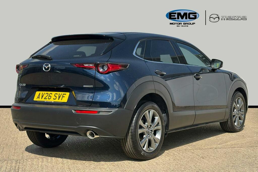 Mazda CX-30 2.0 E Skyactiv X Mhev Exclusive Line Suv Petro Blue #6