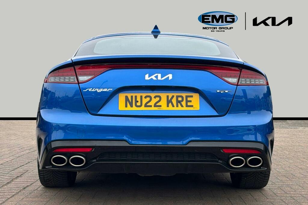 Kia Stinger 3.3 T Gdi V6 Gt S Gran Turismo S Blue #5