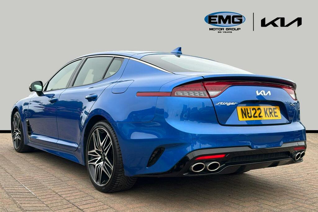 Kia Stinger 3.3 T Gdi V6 Gt S Gran Turismo S Blue #4