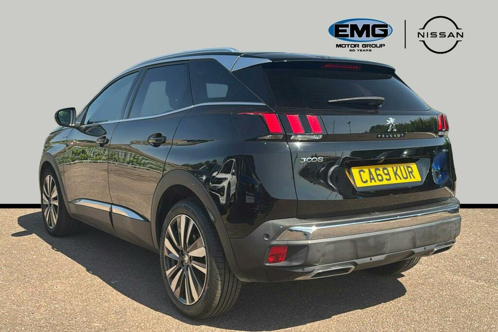 Peugeot 3008 1.2 Puretech Gt Line Premium Suv Eat Black #4