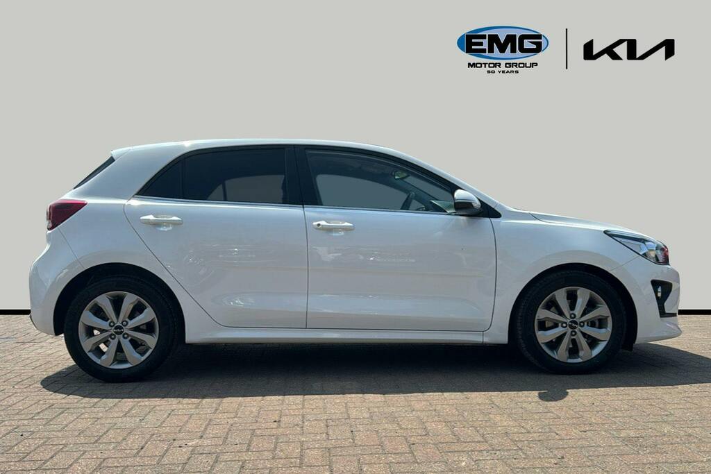 Kia RIO 1.0 T Gdi Mhev 3 Hatchback Hybrid Dct White #3