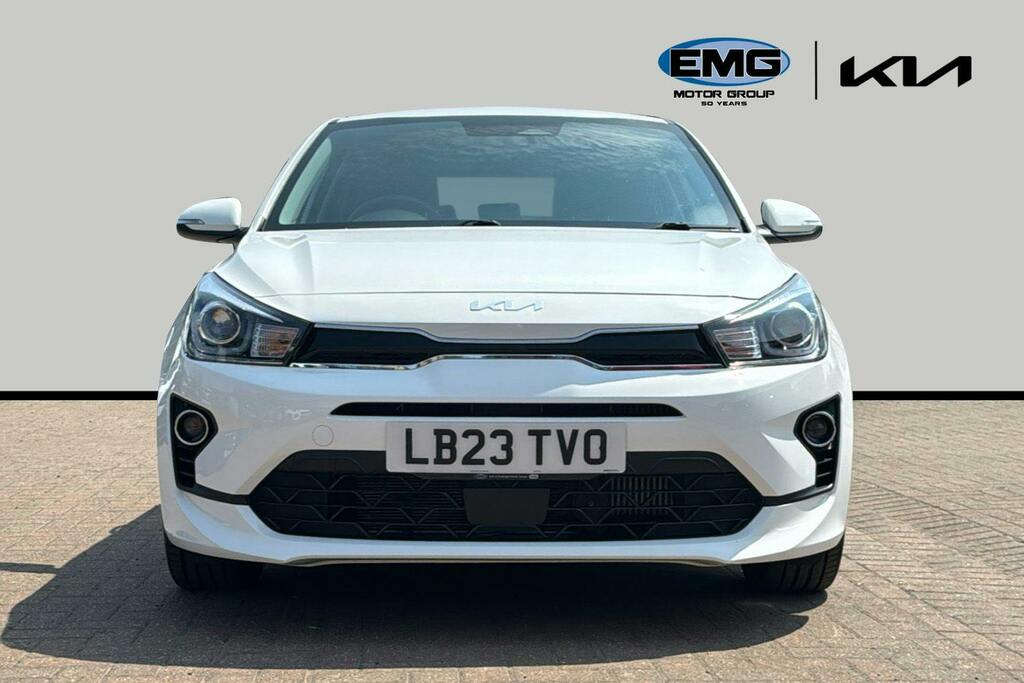 Kia RIO 1.0 T Gdi Mhev 3 Hatchback Hybrid Dct White #2