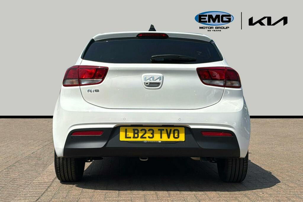 Kia RIO 1.0 T Gdi Mhev 3 Hatchback Hybrid Dct White #5