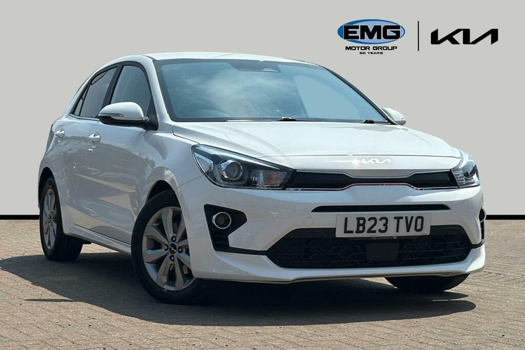 Kia RIO 1.0 T Gdi Mhev 3 Hatchback Hybrid Dct White