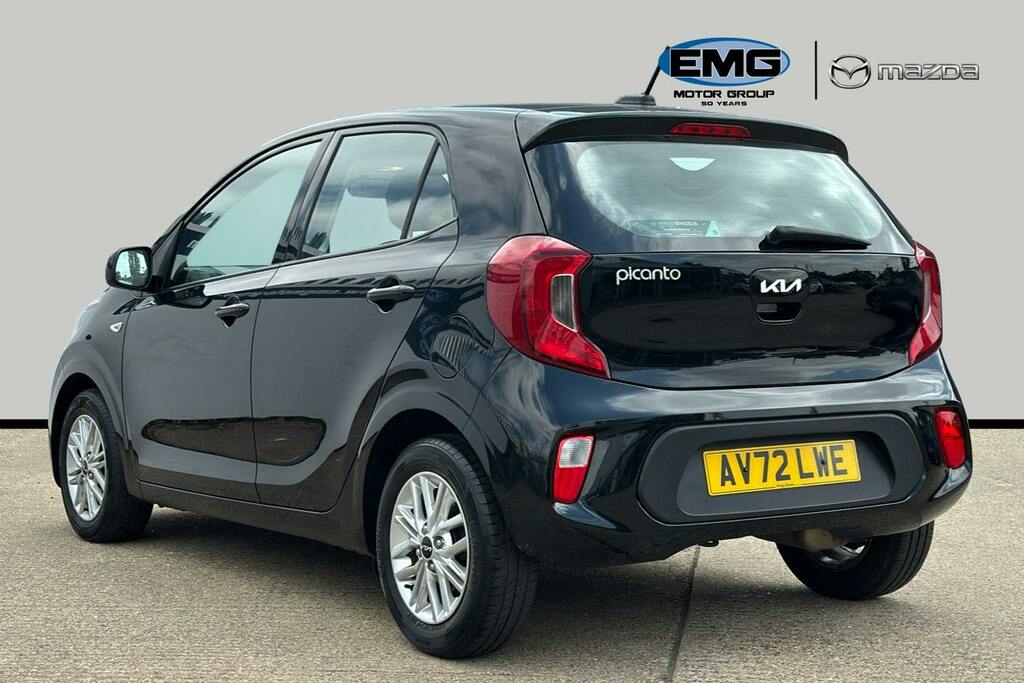 Kia Picanto 1.0 Dpi 2 Hatchback Ss AV72LWE Black #4