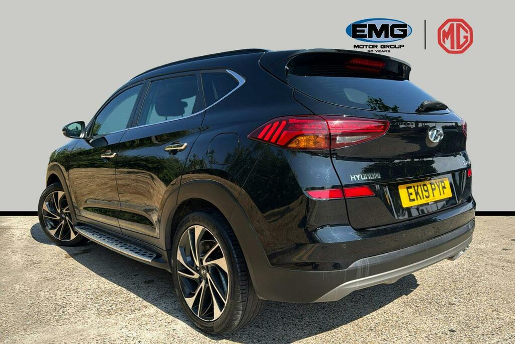 Hyundai Tucson 1.6 Crdi Premium Se Suv Dct Ss EK19PYP Black #4