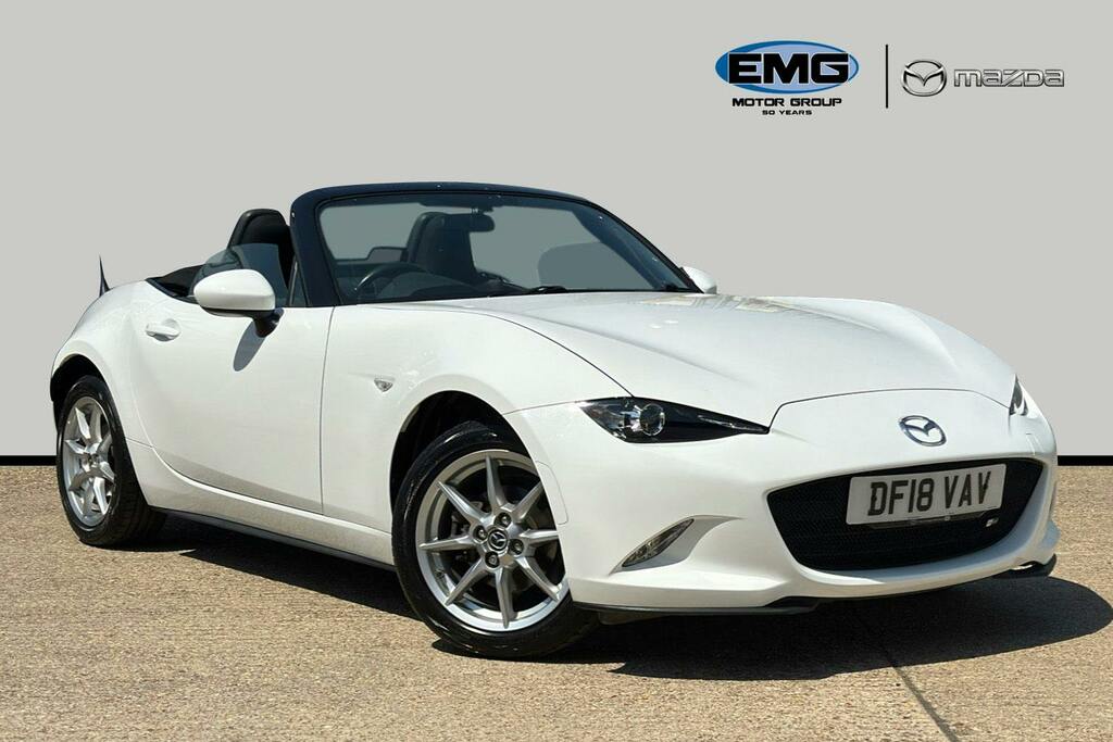 Mazda MX-5 1.5 Skyactiv G Se Convertible White