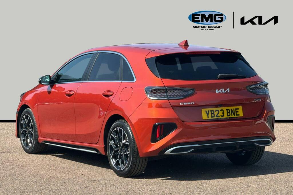 Kia Ceed 1.5 T Gdi Gt Line Hatchback S YB23BNE Orange #4