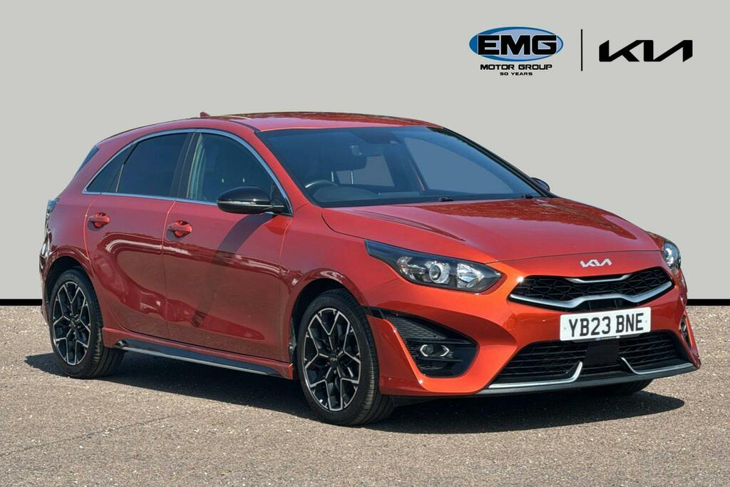 Kia Ceed 1.5 T Gdi Gt Line Hatchback S YB23BNE Orange