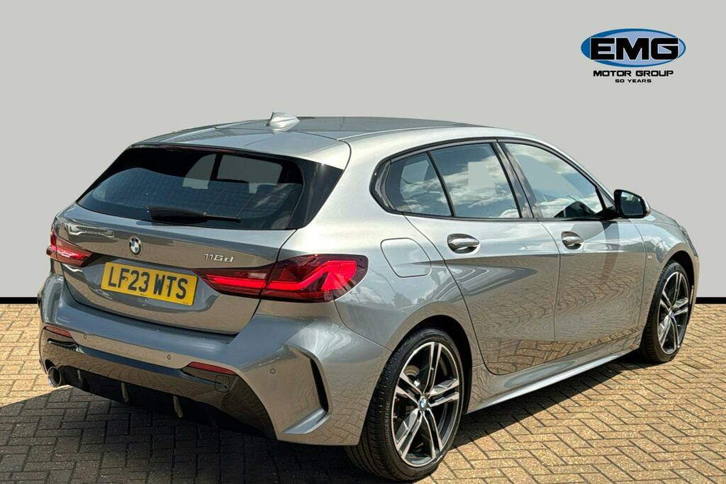 BMW 1 Series 1.5 116D M Sport Lcp Hatchback Dct Grey #6