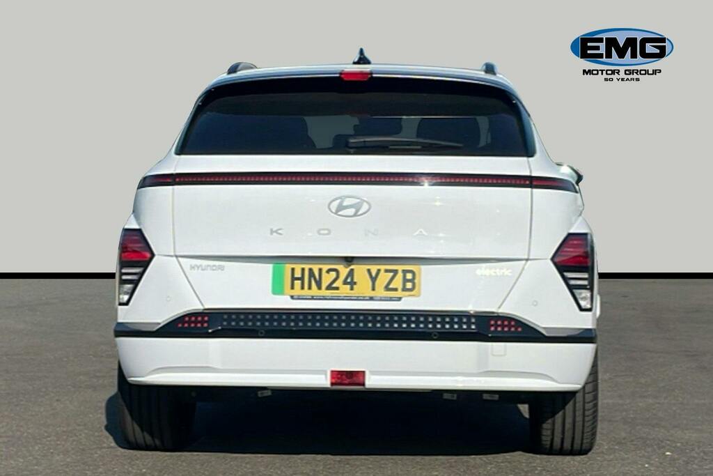 Hyundai Kona 65.4Kwh Ultimate Suv HN24YZB White #5