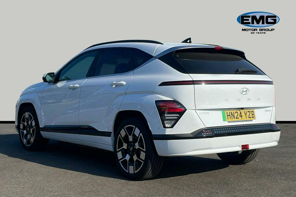 Hyundai Kona 65.4Kwh Ultimate Suv HN24YZB White #4