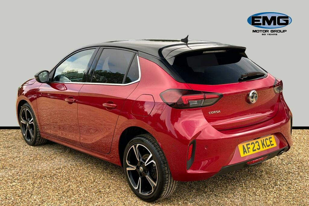 Vauxhall Corsa 1.2 Turbo Ultimate Hatchback S AF23KCE Red #4
