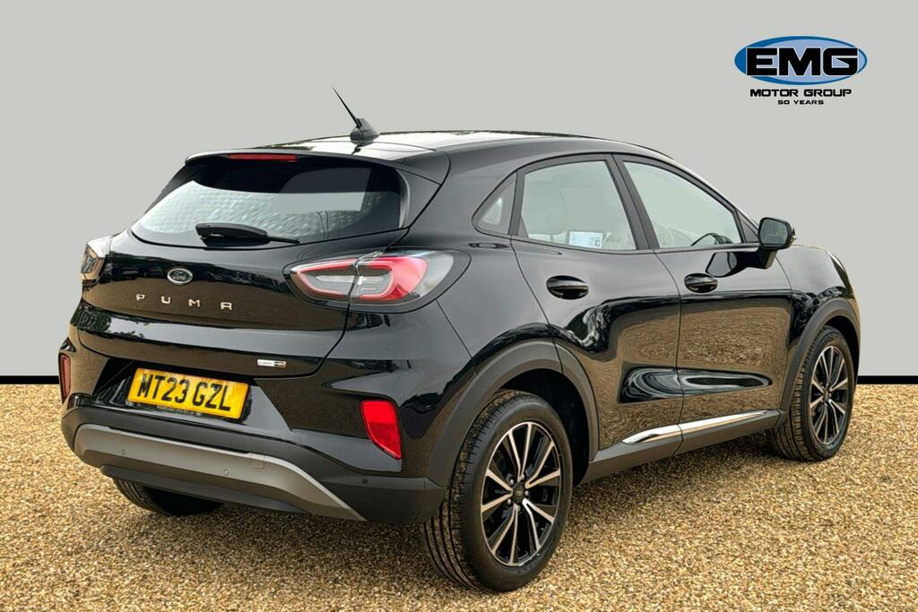 Ford Puma 1.0T Ecoboost Mhev Titanium Suv Hybrid MT23GZL Black #6