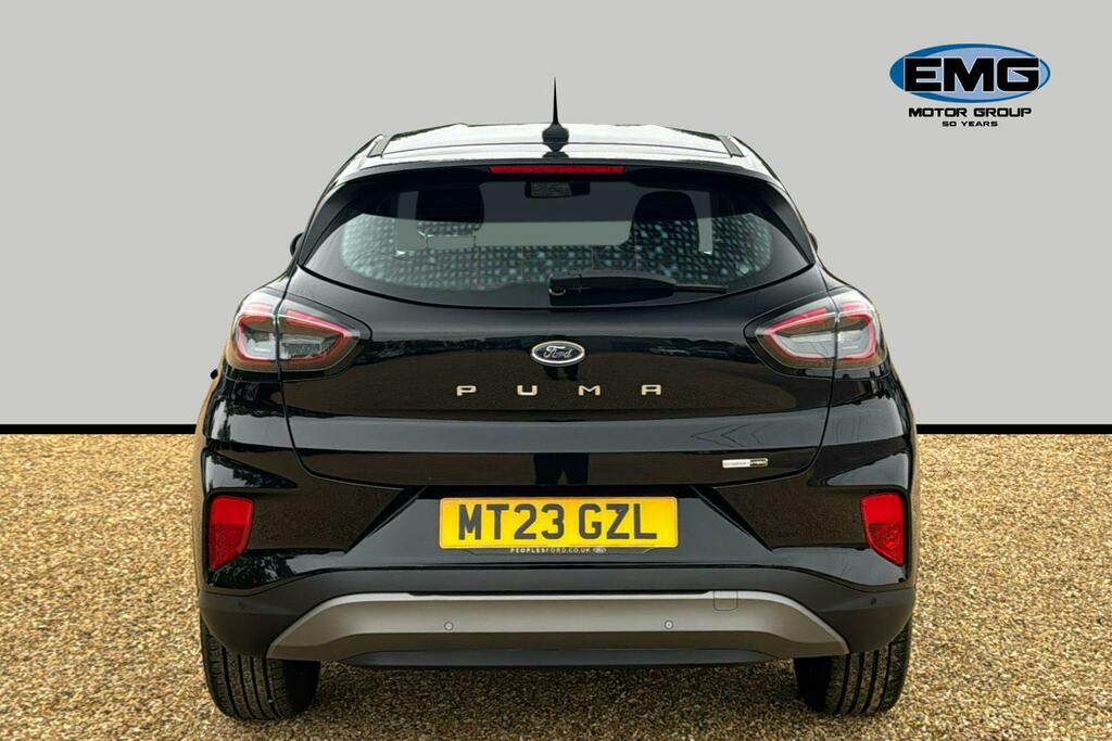 Ford Puma 1.0T Ecoboost Mhev Titanium Suv Hybrid MT23GZL Black #5