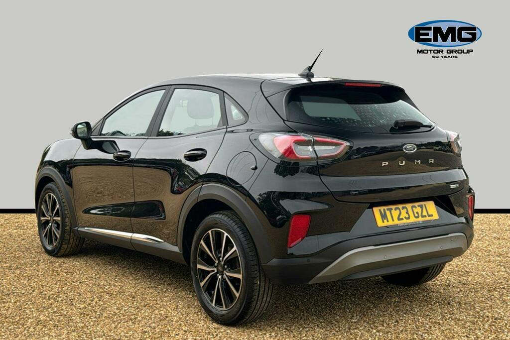 Ford Puma 1.0T Ecoboost Mhev Titanium Suv Hybrid MT23GZL Black #4