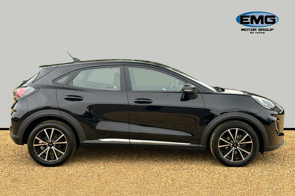 Ford Puma 1.0T Ecoboost Mhev Titanium Suv Hybrid MT23GZL Black #3