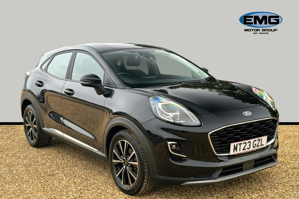 Ford Puma 1.0T Ecoboost Mhev Titanium Suv Hybrid Black