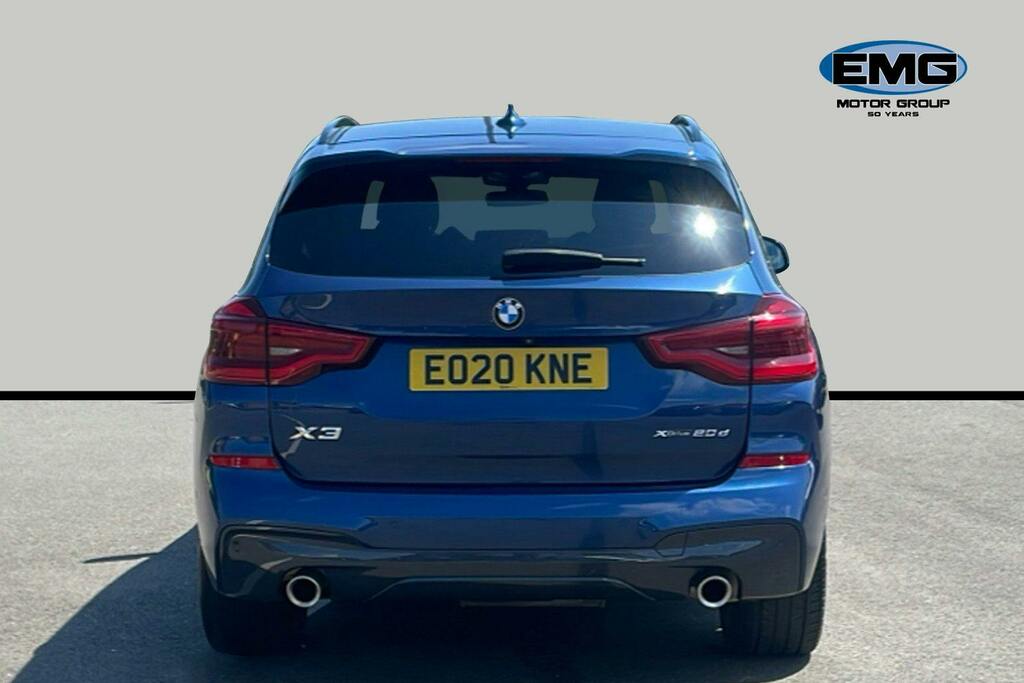 BMW X3 2.0 20D M Sport Suv Xdrive Ss Blue #5