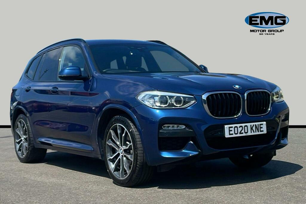 BMW X3 2.0 20D M Sport Suv Xdrive Ss Blue