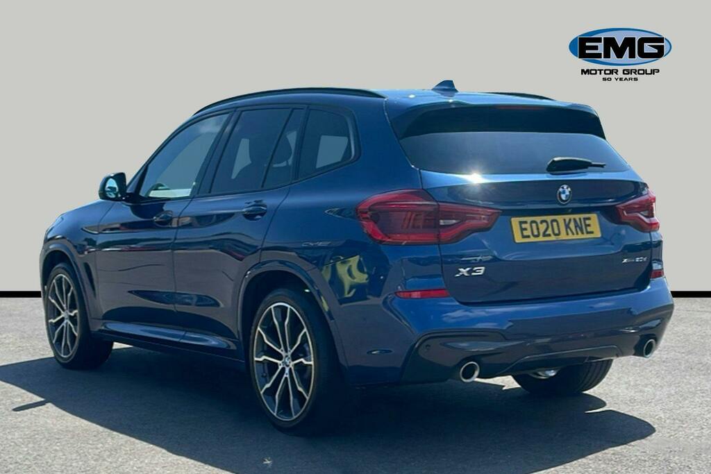 BMW X3 2.0 20D M Sport Suv Xdrive Ss Blue #4