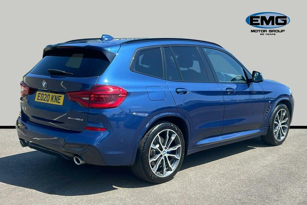 BMW X3 2.0 20D M Sport Suv Xdrive Ss Blue #6