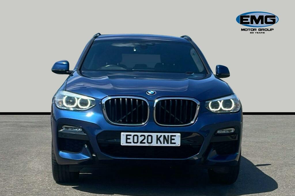 BMW X3 2.0 20D M Sport Suv Xdrive Ss Blue #2
