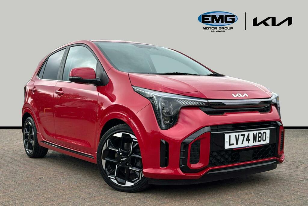 Kia Picanto 1.2 Gt Line S Hatchback Amt Ss Red
