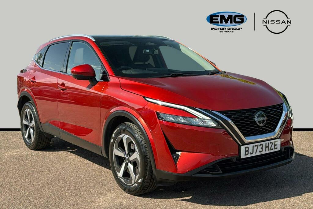 Nissan Qashqai 1.3 Dig T Mhev N Connecta Suv Hybrid Ma Red
