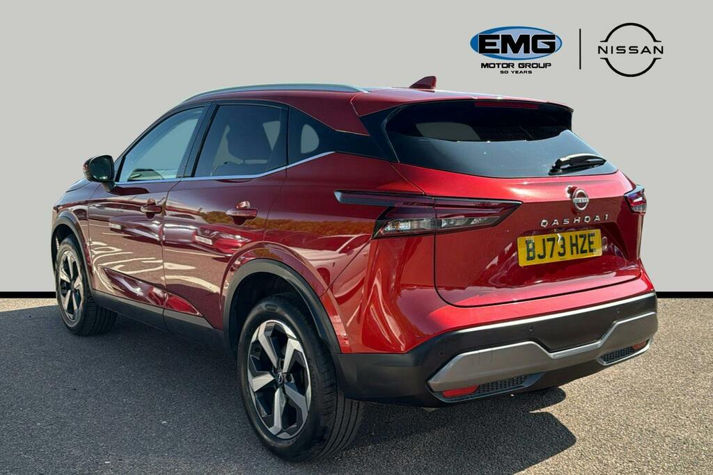 Nissan Qashqai 1.3 Dig T Mhev N Connecta Suv Hybrid Ma BJ73HZE Red #4