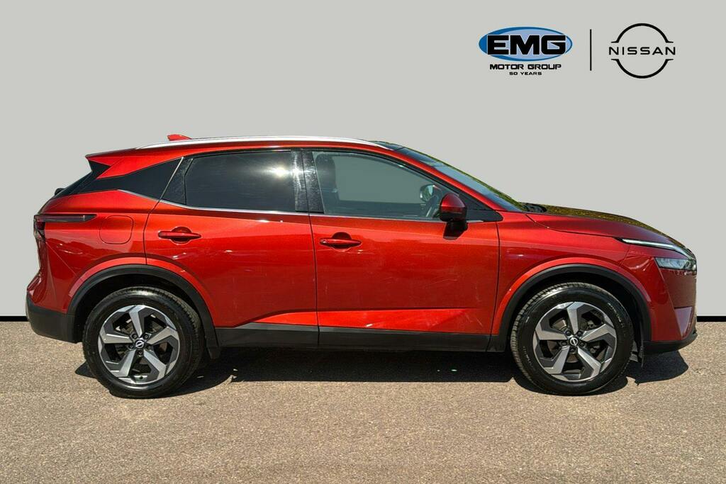 Nissan Qashqai 1.3 Dig T Mhev N Connecta Suv Hybrid Ma BJ73HZE Red #3