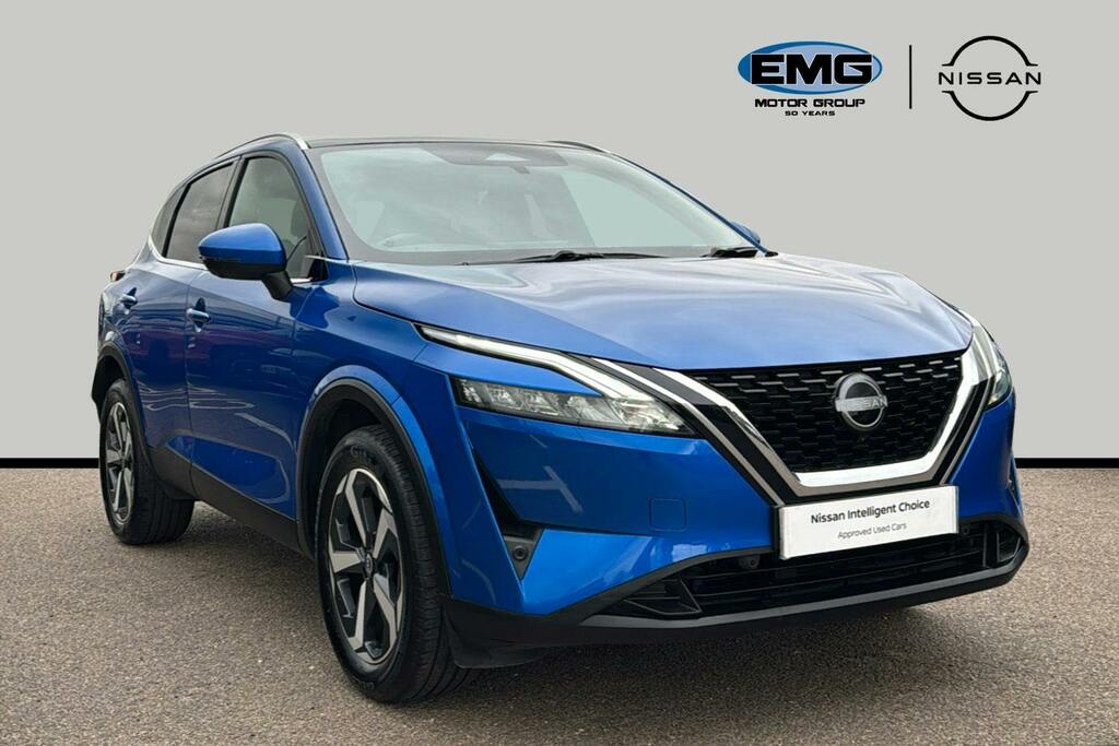 Nissan Qashqai 1.3 Dig T Mhev N Connecta Suv Hybrid Ma Blue