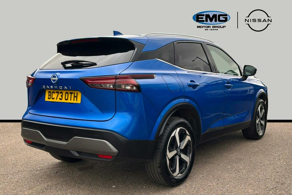Nissan Qashqai 1.3 Dig T Mhev N Connecta Suv Hybrid Ma BC73OTH Blue #6