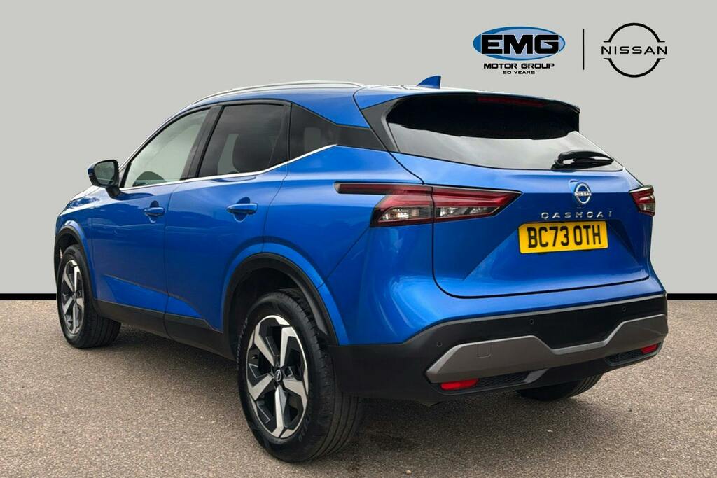 Nissan Qashqai 1.3 Dig T Mhev N Connecta Suv Hybrid Ma BC73OTH Blue #4